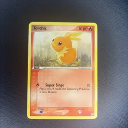 Torchic 67/108 EX Power Keepers Pokemon TCG Card 2007 Pokemon Card - Image 1
