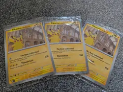 x3 Pikachu At The Museum Pokemon Day 2026 Jumbo Promo Card - Sealed! - Image 1