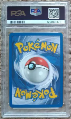 2000 Pokemon Rocket Prerelease #8 Dark Gyarados Holo PSA 9 - Image 2