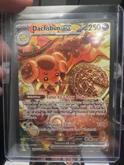 Pokemon TCG Dachsbun EX 169/142 Special Illustration Stellar Crown NM Condition - Image 1