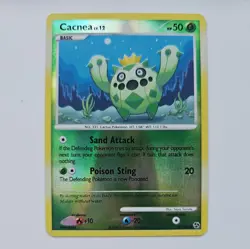 Cacnea Reverse Holo 62/106 Pokemon Diamond & Pearl Great Encounters - Image 1