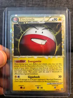 Electrode PRIME (ultra RARE) HGSS Triumphant 93/102 Pokemon card - Holo [MINT] - Image 1