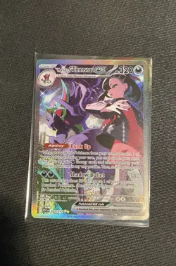 Marnie’s Grimmsnarl ex 287/217 SIR Ascended Heroes NM English Pokemon - Image 2