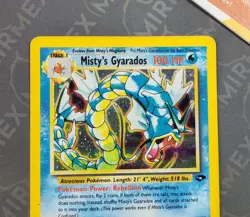 Pokemon Misty's Gyarados 13/132 Gym Challenge English Holo - Image 3