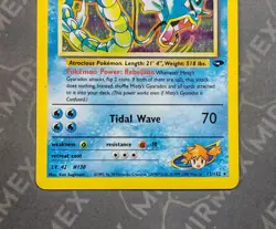 Pokemon Misty's Gyarados 13/132 Gym Challenge English Holo - Image 4