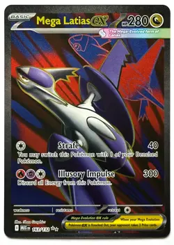 Mega Latias ex 163/132 - Pokemon TCG - Mega Evolution Ultra Rare Holo - Image 1