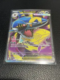 Pokemon TCG - Mega Sharpedo EX 113/094 FULL ART - Phantasmal Flames NM - Image 1