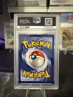 1999 POKEMON BASE SET 1ST EDITION-SHADOWLESS #8 MACHAMP-HOLO PSA 8 - Image 2