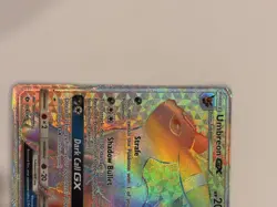 Pokemon Umbreon GX Full Art Secret Rare Holo 154/149 SM Base Set 200 HP Dark - Image 2