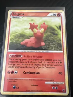 Pokemon Slugma 67/90 Undaunted Common MP - Image 1