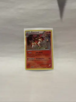 Pokemon TCG Charizard Holo Rare Legendary Treasures 19/113 - Image 1
