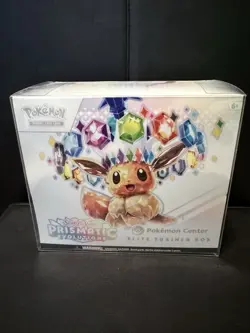 Pokemon TCG Prismatic Evolutions Pokemon Center Elite Trainer Box (ETB) - Image 1