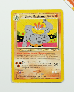 Pokemon Light Machamp 025/105 Neo Destiny Italiano Non Holo INKED - Image 1