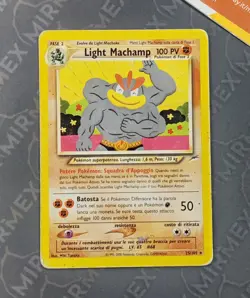 Pokemon Light Machamp 025/105 Neo Destiny Italiano Non Holo INKED - Image 2