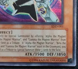 Valkyrion the Magna Warrior SDD-001 Secret Rare HP - Image 4
