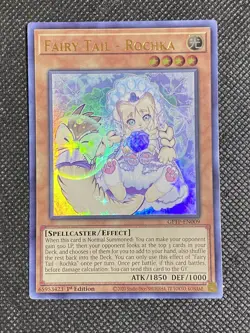 YuGiOh! Fairy Tail - Rochka GFTP-EN009 Ultra Rare 1st Edition Near Mint - Image 1