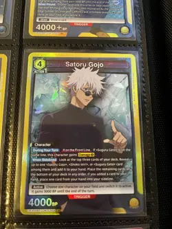 Jujutsu Kaisen Union Arena Vol 2 Satoru Gojo UEX02BT English Pack Fresh 004 SR - Image 1
