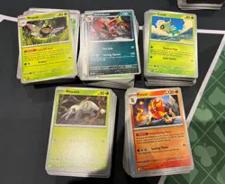 Pokemon TCG Bulk Job Lot- 550+ Cards Mega Evolution Common And Uncommon - Image 1