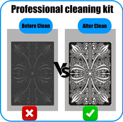 308 Pcs Trading Card Cleaning Kit, Sports Cards Care Tool Accessory Supplies wit - Image 4