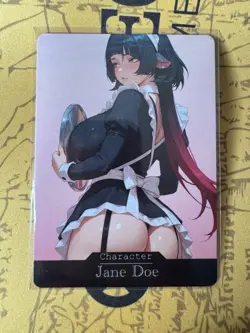 Jane Doe Zenless Zone Zero ACG Goddess Story Waifu Anime Custom Card - Image 1