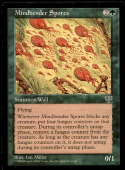 Mindbender Spores LP Light Play Mirage MTG [6015] - Image 1