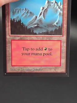 Mountain B #2 Misprint Light Border Albino SptCollector's Ed CE NM/M CGHouse #WM - Image 4