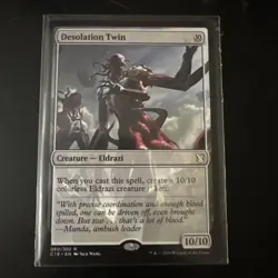 MTG Desolation Twin Commander 2019 060/302 Regular Rare NM Eldrazi Tokens - Image 1