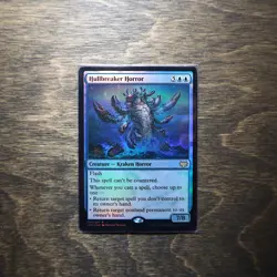 FOIL Prerelease Hullbreaker Horror - Innistrad: Crimson Vow - MTG VOW EDH NM - Image 1