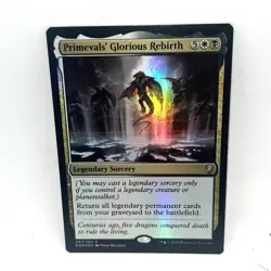 Primevals' Glorious Rebirth Foil Rare Dominaria MTG Magic The Gathering NM - Image 1