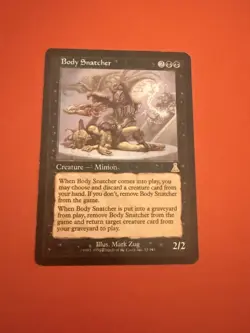 Magic: The Gathering Body Snatcher Urza's Destiny Rare Black Minion Mark Zug 53 - Image 1