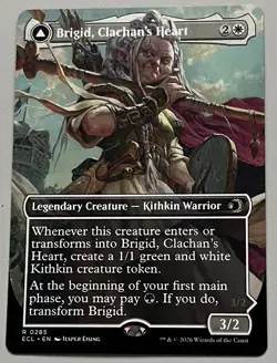 MTG Lorwyn Eclipsed Brigid Legendary Creature RARE REGULAR #0285 - Image 1