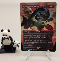 Magic: Harmless Offering 0868 Rainbow Foil Deadpool Secret Lair MTG Near Mint - Image 1