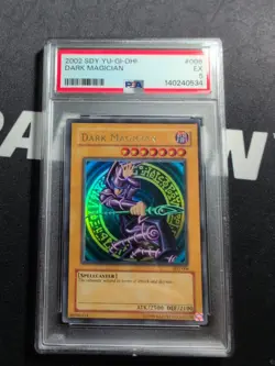 Dark Magician SDY-006 Ultra Rare Unlimited Yugioh PSA 5 *534 - Image 3