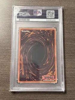 2002 Yu-Gi-Oh LOB Gaia the Fierce Knight PSA 10 GEM MINT Unlimited OG PRINT - Image 2