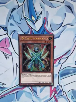 XX-Saber Emmersblade Quarter Century Rare 1st Edition RA04-EN141 Yugioh Card - Image 1