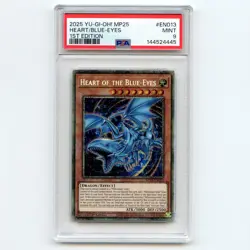 Heart of the Blue-Eyes Starlight Rare MP25-EN013 1st Ed PSA 9 Yu-Gi-Oh! Slab - Image 1