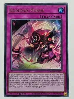 YuGiOh - MZMU-EN125 Dominus Purge - Ultra Rare - Image 1