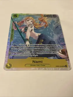 Nami Super Rare (SR) EB03-053 One Piece Heroines Edition English Foil - Image 3