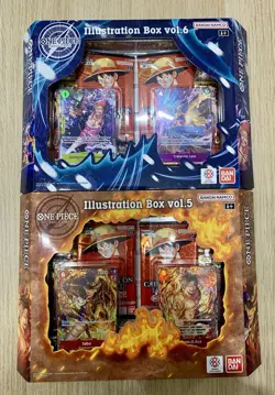 One Piece TCG Illustration Box IB05 + IB06 Vol 5 e 6 ENGLISH ENG Sealed - Image 1