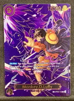 Monkey D Luffy OP09-119 Near Mint ENG - Special- One Piece Card Game TCG - Image 1
