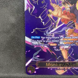 Monkey D Luffy OP09-119 Near Mint ENG - Special- One Piece Card Game TCG - Image 5