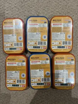 One Piece Card Game Mini-Tin Pack Set Vol.2 FULL SET x2 IN HAND READY TO SHIP - Image 2