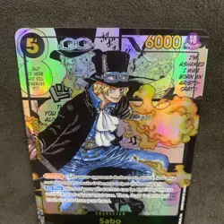 Sabo Manga Op04 083 V3 Eng Kingdoms Of Intrigue One Piece Tcg - Image 2