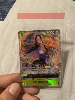 Boa Hancock PRB02-017 One Piece TCG the Best Vol 2 SR Alt Art English Edition - Image 3