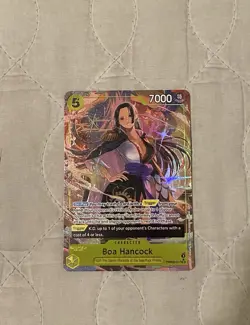 Boa Hancock PRB02-017 One Piece TCG the Best Vol 2 SR Alt Art English Edition - Image 4