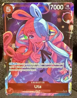 One Piece TCG Uta 003 EN Alt Art Extra Booster: OP Heroines Edition (EB-03) NM - Image 1