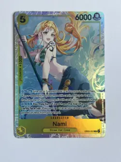 One Piece TCG - Nami EB03-053 Foil SR - The Heroines Edition NM - Image 1