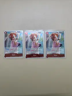 3x Nami (006) EB03-006 Extra Booster: One Piece Heroines Edition Foil - Image 1