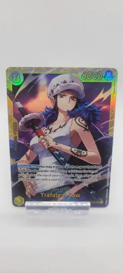 Trafalgar Law EB03-062 SEC Extra Booster One Piece Heroines Edition Foil English - Image 1