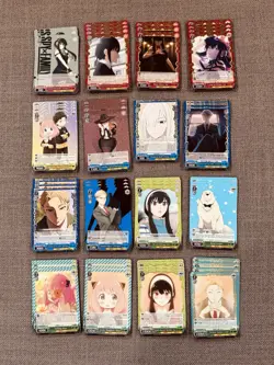 Weiss Schwarz Spy X Family Mixed Card Lot SR SPYR RR R, ENG & JPN, NM - Image 3